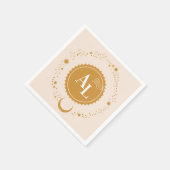 Boarding Pass Cosmic Wedding Destination Servet (Hoek)