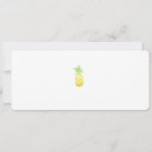Boarding Pass Destination Wedding RSVP-ticket Kaart (Achterkant)