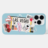 BOARDING PASS LAS VEGAS NEVADA VERENIGDE STATEN iPhone HOESJE (Achterkant horizontaal)