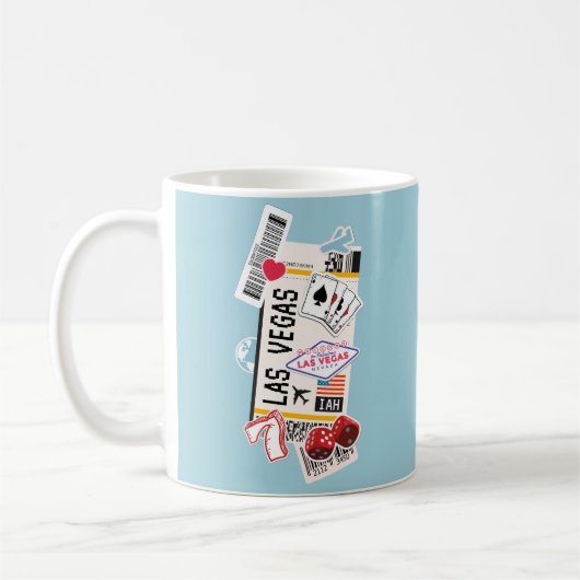 BOARDING PASS LAS VEGAS NEVADA VERENIGDE STATEN KOFFIEMOK (Links)