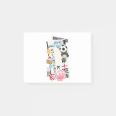 BOARDING PASS MANCHESTER ENGLAND POST-IT® NOTES (Voorkant)