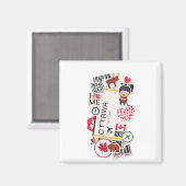 BOARDING PASS OTTAWA CANADA MAGNEET (Voorkant / Achterkant)