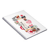 BOARDING PASS OTTAWA CANADA NOTITIEBOEK (Rechterzijde)