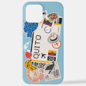 BOARDING PASS QUITO ECUADOR iPhone CASE iPhone Hoesje (Achterkant)