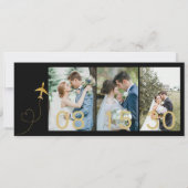 Boarding Pass Save the Date | Destination Wedding Kaart (Achterkant)