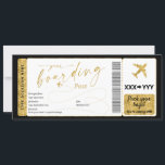 Boarding Pass Surprise Fake Airline Ticket<br><div class="desc">Dit is de perfecte manier om een verrassingsreis te geven voor elke gelegenheid!</div>