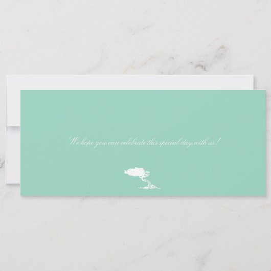 Boarding Pass to Aruba Kaart (Achterkant)