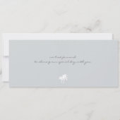 Boarding Pass to Cyprus Wedding Invitation Kaart (Achterkant)