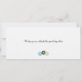 Boarding Pass to Hawaii Save The Date (Achterkant)