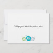 Boarding Pass to Hawaii Save The Date (Achterkant)