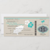 Boarding Pass to IBIZA Kaart (Voorkant)