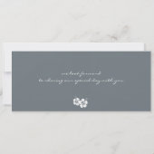 Boarding Pass to Italy Wedding Invitation Kaart (Achterkant)