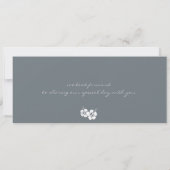 Boarding Pass to Italy Wedding Invitation Kaart (Achterkant)