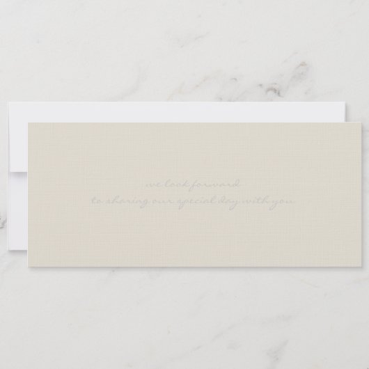 Boarding Pass to Italy Wedding Invitation Save The Date (Achterkant)