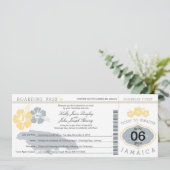 Boarding Pass to Jamaica Kaart (Staand voorkant)