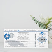 Boarding Pass to Jamaica Kaart (Staand voorkant)