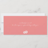 Boarding Pass to Jamaica Wedding Invitation Kaart (Achterkant)