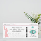 Boarding Pass to Spain Kaart (Staand voorkant)