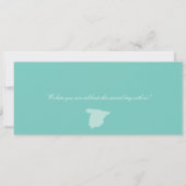 Boarding Pass to Spain Kaart (Achterkant)