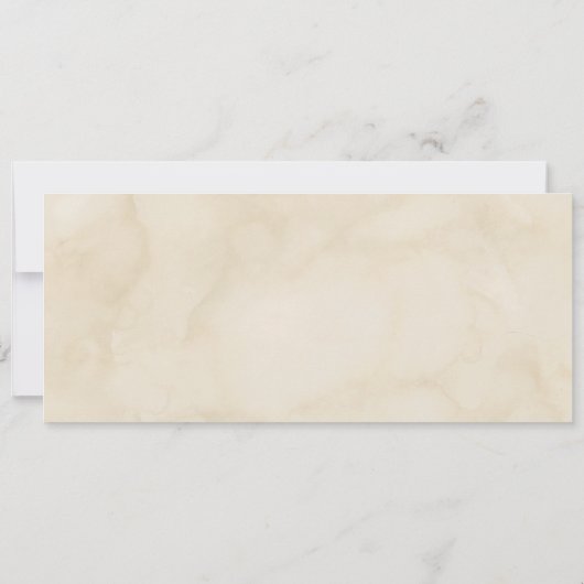 Boarding Pass Tropical Paradise Beach bruiloft Kaart (Achterkant)