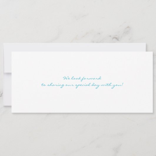 Boarding Pass Vliegtickets Uitnodigingen bruiloft (Achterkant)