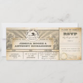 Boarding Pass Wedding vliegtickets - Uitnodigingen (Voorkant)