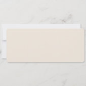 Boarding Pass Zwangerschapsaankondiging voor ouder Aankondiging (Achterkant)