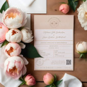 Boarding Passport Ticket Bestemming Bruiloft Kaart