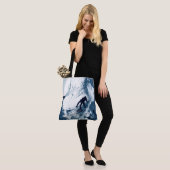 Boarding Trybe Tube, Hawaïaanse Surfer Beach Bag Tote Bag (Op model)