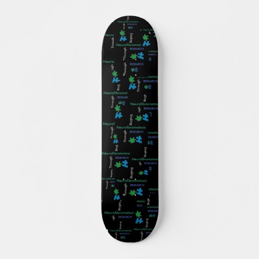 "BOARDING" voor een kuur (NF) Skateboard (Voorkant)