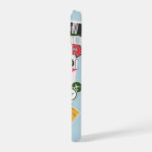 boardingpass van Lissabon iPhone 15 Case (Linkerkant)