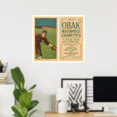 Boardman Sacramento Baseball 1910 Poster (Thuiskantoor)