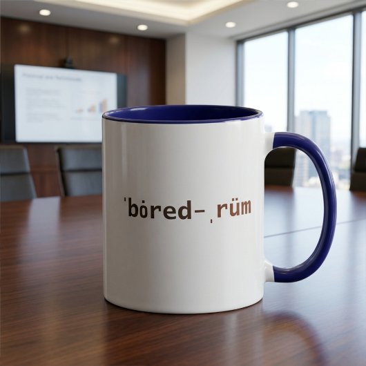 Boardroom Humor Office Corporate Business Mug Mok
