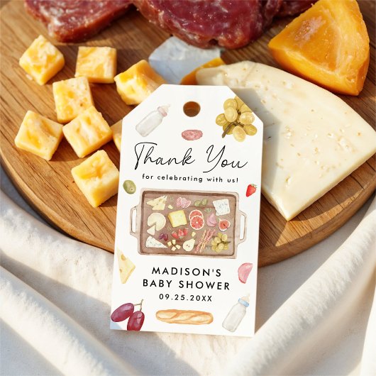 Boards and Bottles Charcuterie Baby Shower Cadeaulabel