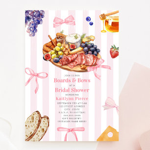 Boards & Bows Charcuterie Bruidsfeest Kaart