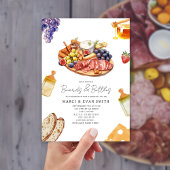 Boards & Flessen Charcuterie Neutraal Baby shower Kaart