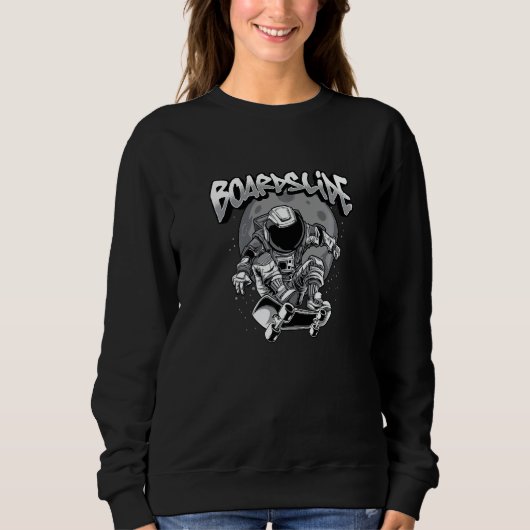 Boardslide Astronaut Skateboarder Kleding   Trui (Voorkant)