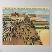 Boardwalk, Asbury Park, New Jersey  Poster (Voorkant)