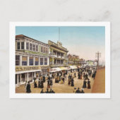 Boardwalk at Atlantic City 1900  Briefkaart (Voorkant)