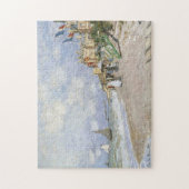 Boardwalk Beach in Trouville Monet Fine Art Legpuzzel (Verticaal)