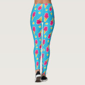 Boardwalk Bliss: Ijsjes & Sterren Leggings (Achterkant)