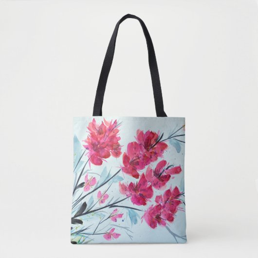 Boardwalk Bloem Tote Tas (Voorkant)