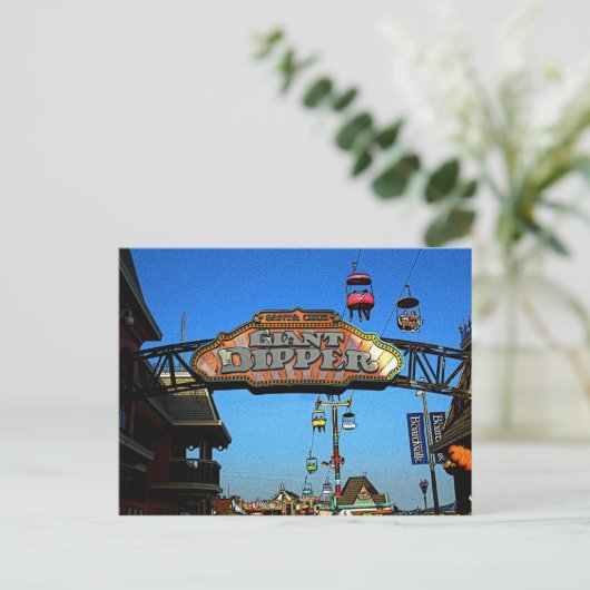 Boardwalk! Briefkaart (Staand voorkant)