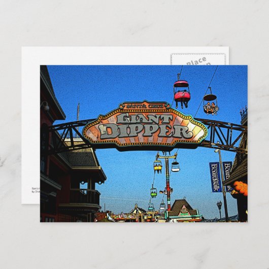 Boardwalk! Briefkaart (Voorkant / Achterkant)