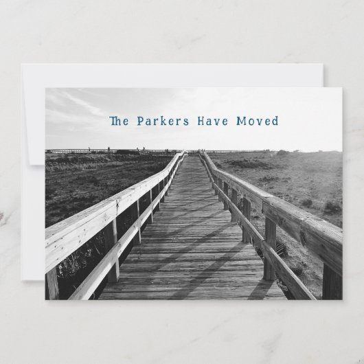 Boardwalk Coastal New Address Kaart (Voorkant)