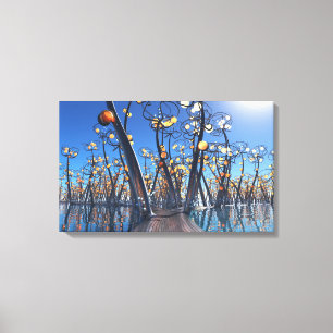 Boardwalk (dag) canvas afdruk