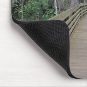 Boardwalk Door de Bossen foto op een Muismat (Hoek)