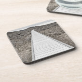 Boardwalk door de woestijn drankjes onderzetter (Linkerzijde)