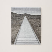 Boardwalk door de woestijn legpuzzel (Verticaal)