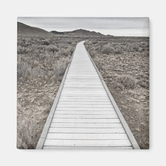 Boardwalk door de woestijn magneet (Voorkant)